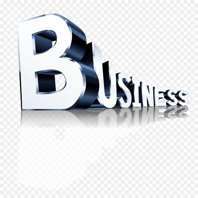 business英文字体素材