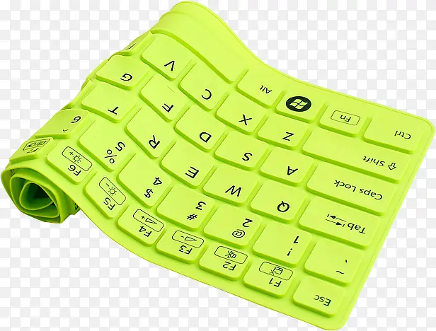 绿色清新键盘垫子