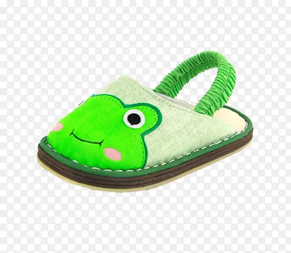 青蛙宝宝拖鞋