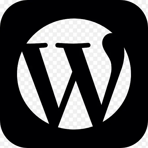 WordPress的广场标志图标