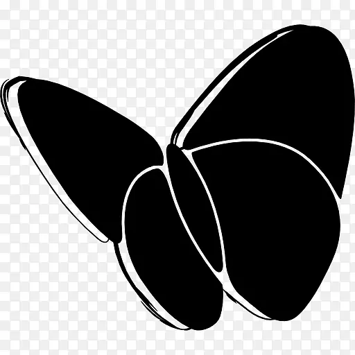 MSN勾勒社会蝴蝶标识图标