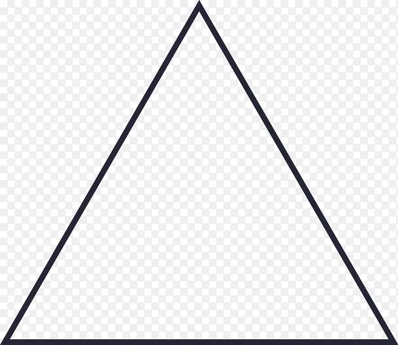 中空三角形