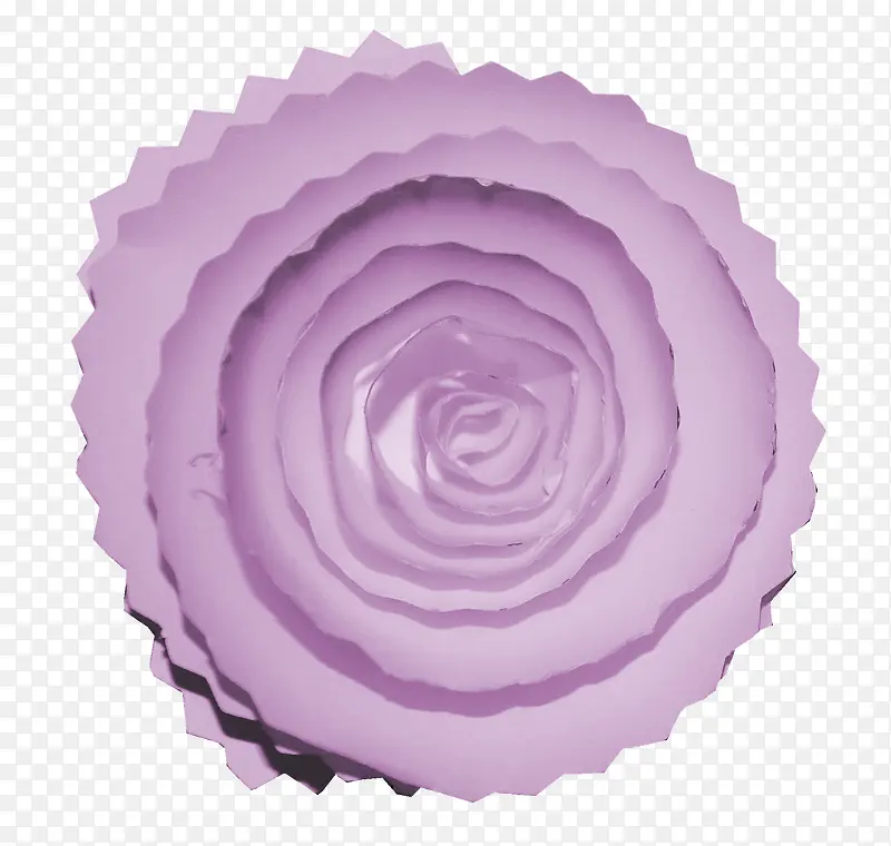 紫色纸花