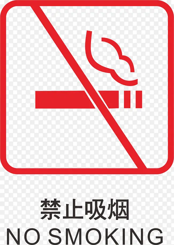 禁止吸烟地铁标识大全