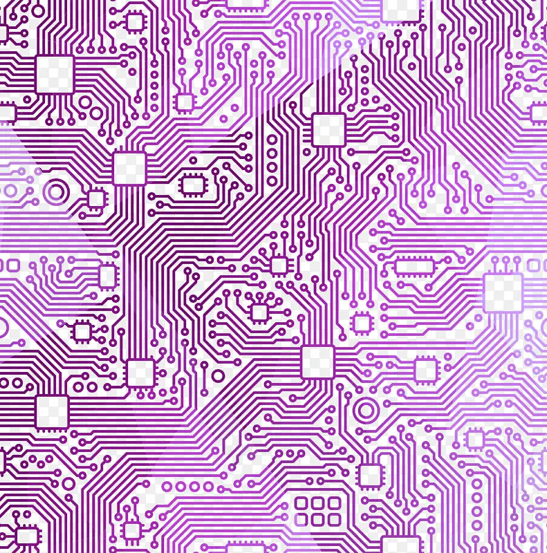 紫色科技底纹图案