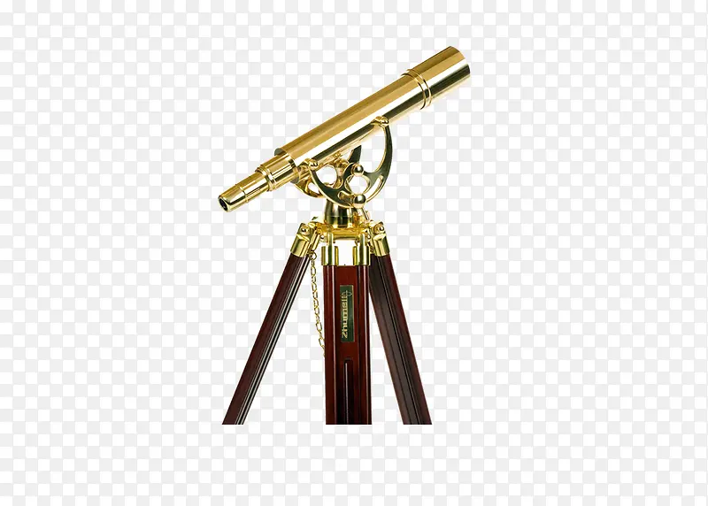 古典望远镜免抠素材