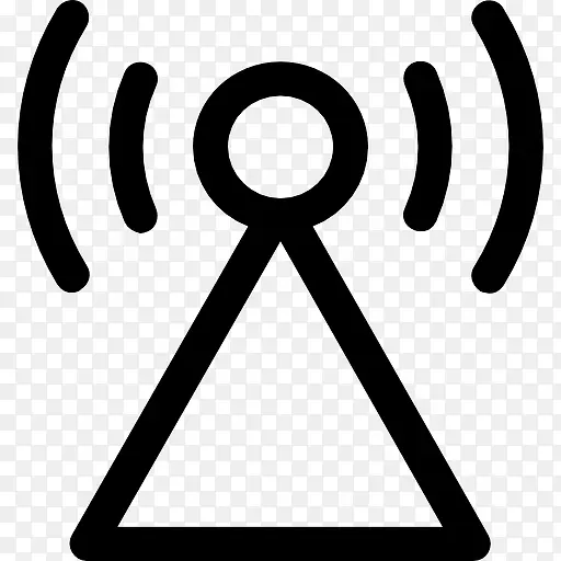 WiFi信号塔图标