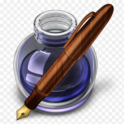 钢笔和墨水瓶 icon