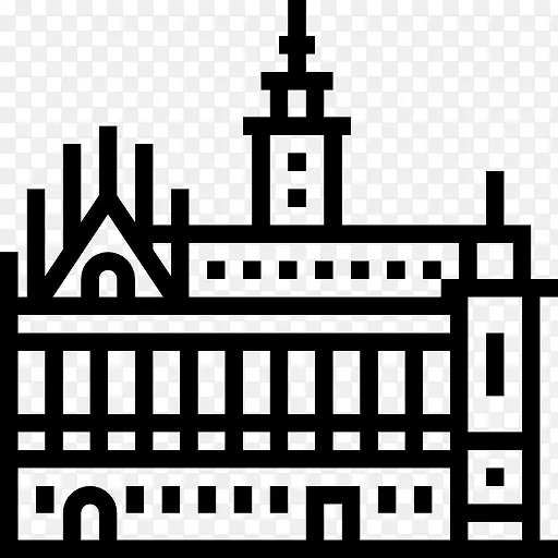 市政厅米德尔堡图标