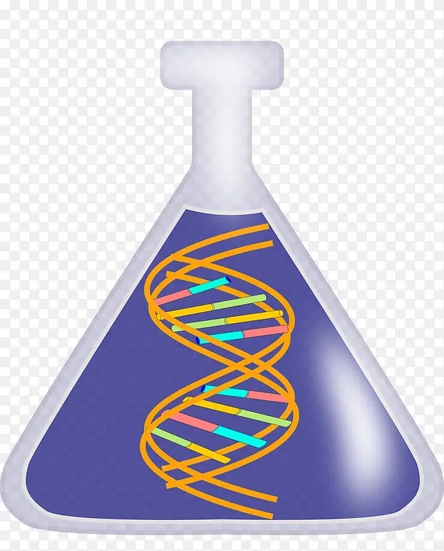 简约科学实验图形