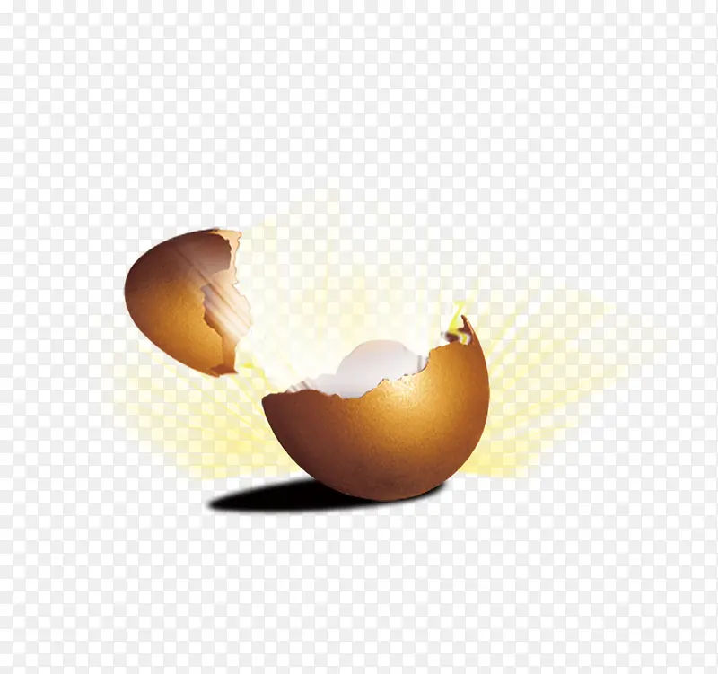 裂开的鸡蛋
