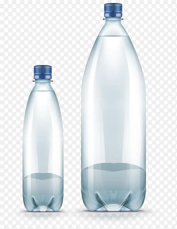 塑料瓶饮料瓶贴矢量
