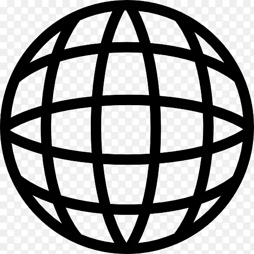 地球网格圈图标