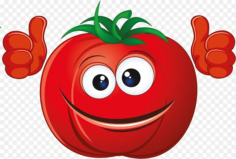 微笑的西红柿