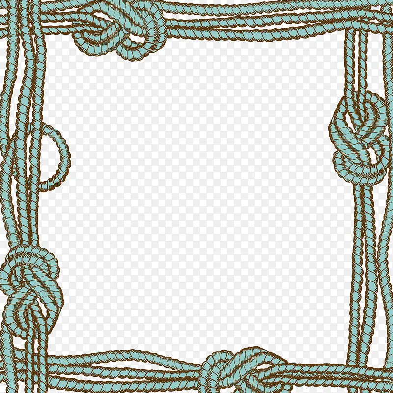 绿色绳子框架