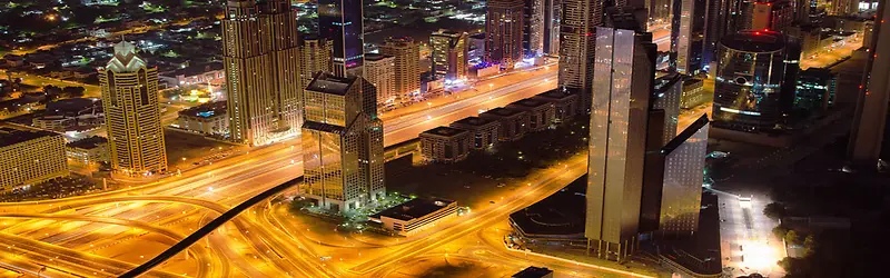 都市夜晚海报背景