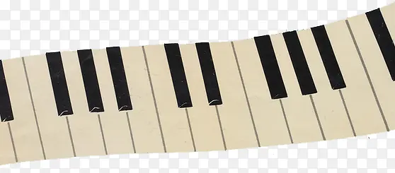 黑白色钢琴键