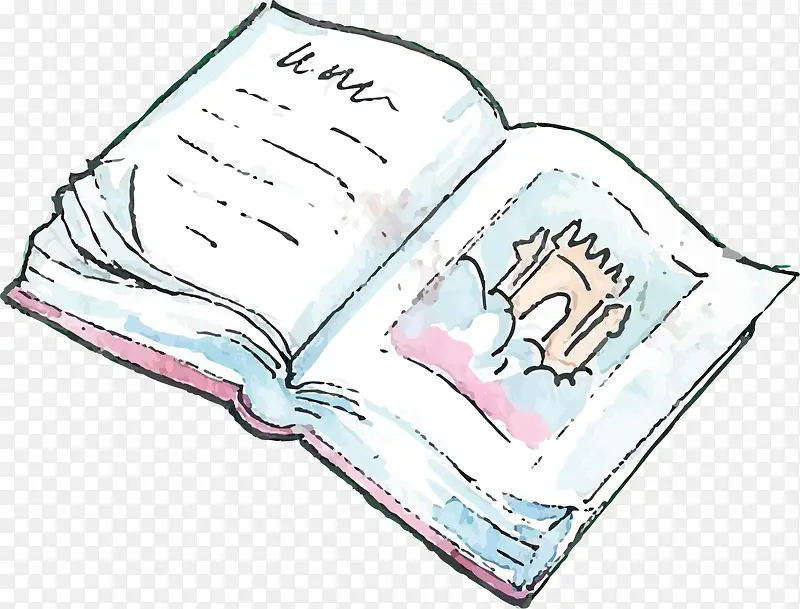 矢量图一本打开的书PNG图片素材下载_图片编号9205444-PNG素材网