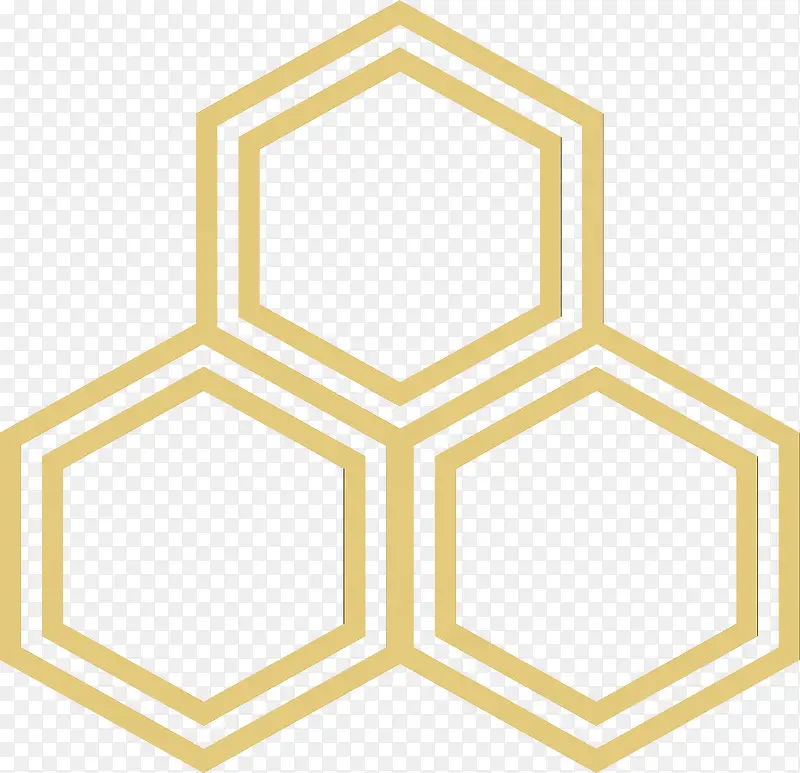 六边形分子结构