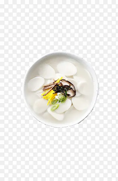 韩式清蒸的年糕汤