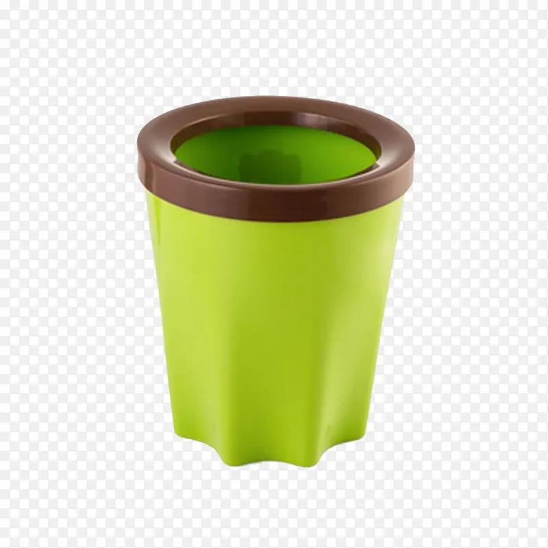 果绿色垃圾桶