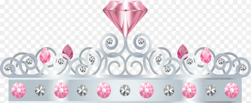 粉色钻石铂金皇冠