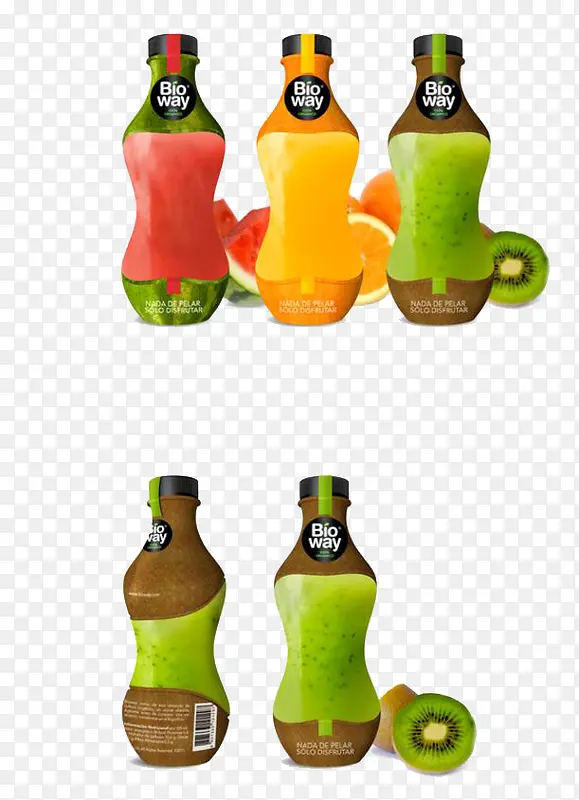 健康果汁瓶子包装设计