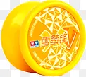 黄色卡通橙子造型包装圆形