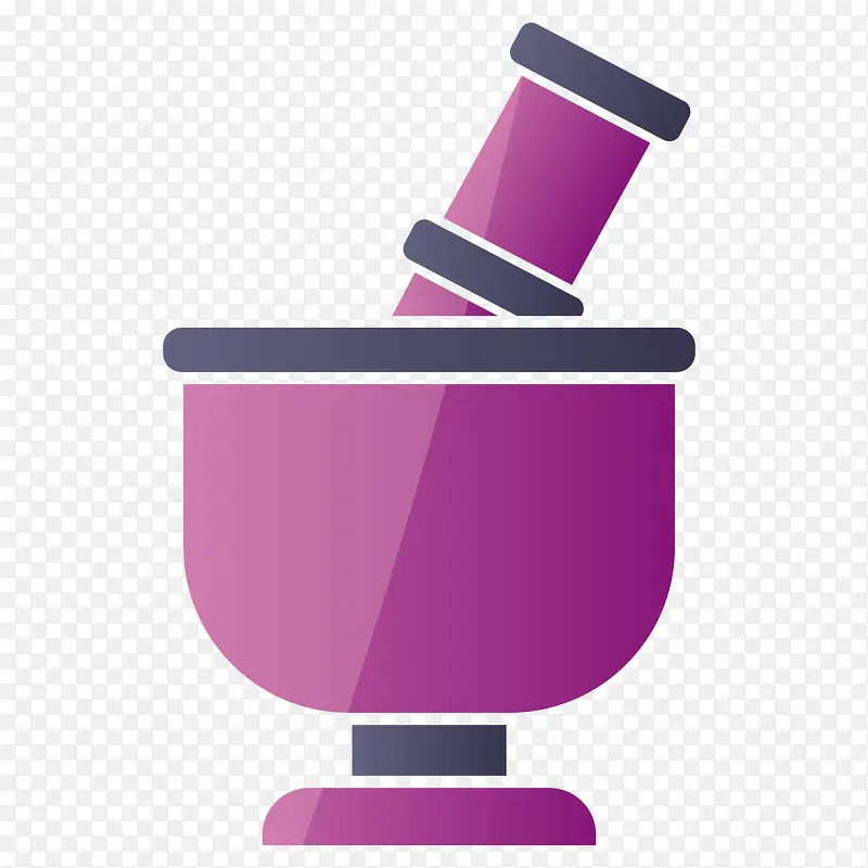 紫色捣蒜罐
