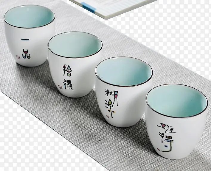 日式喝水茶杯