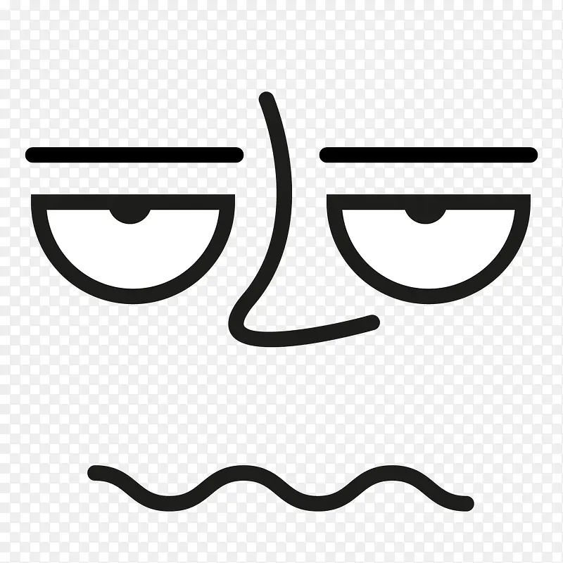 难受表情卡通插画PNG图片素材下载_图片编号9230520-PNG素材网