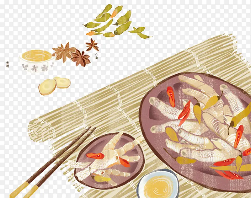 鸡爪调料
