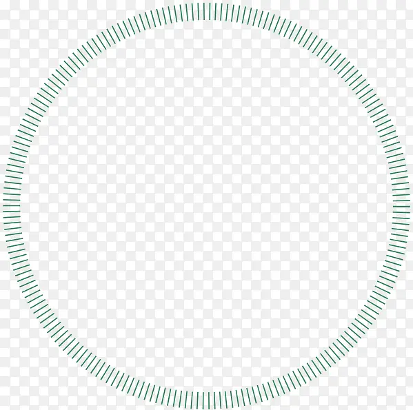 绿色简约线条圆圈边框纹理