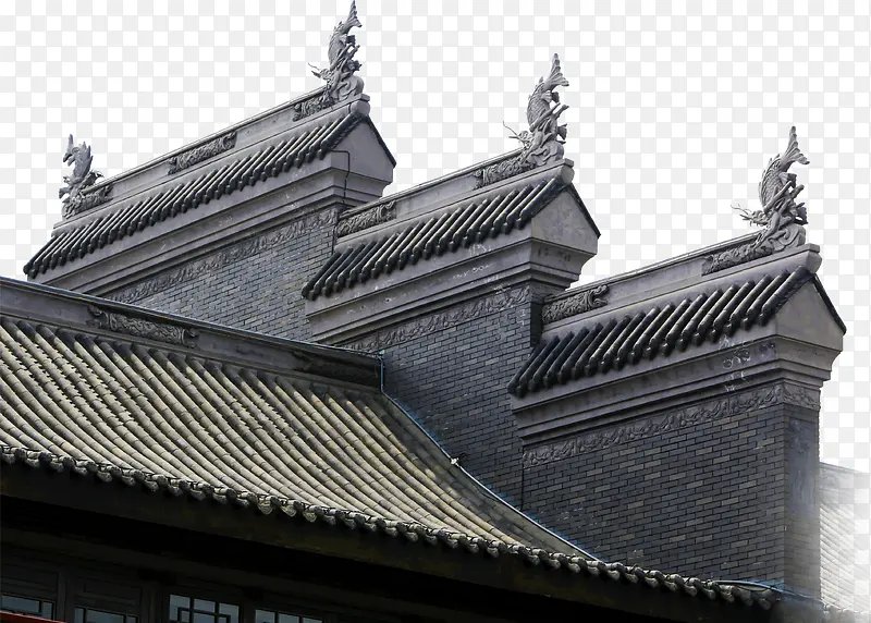 中国古风房檐毕业PNG图片素材下载_图片编号9237022-PNG素材网
