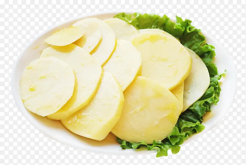 烤土豆片生菜