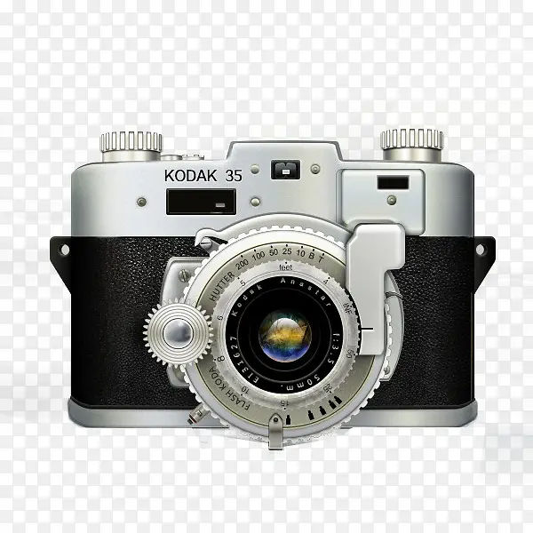 简约的复古照相机