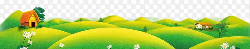 手绘风景暑期夏令营