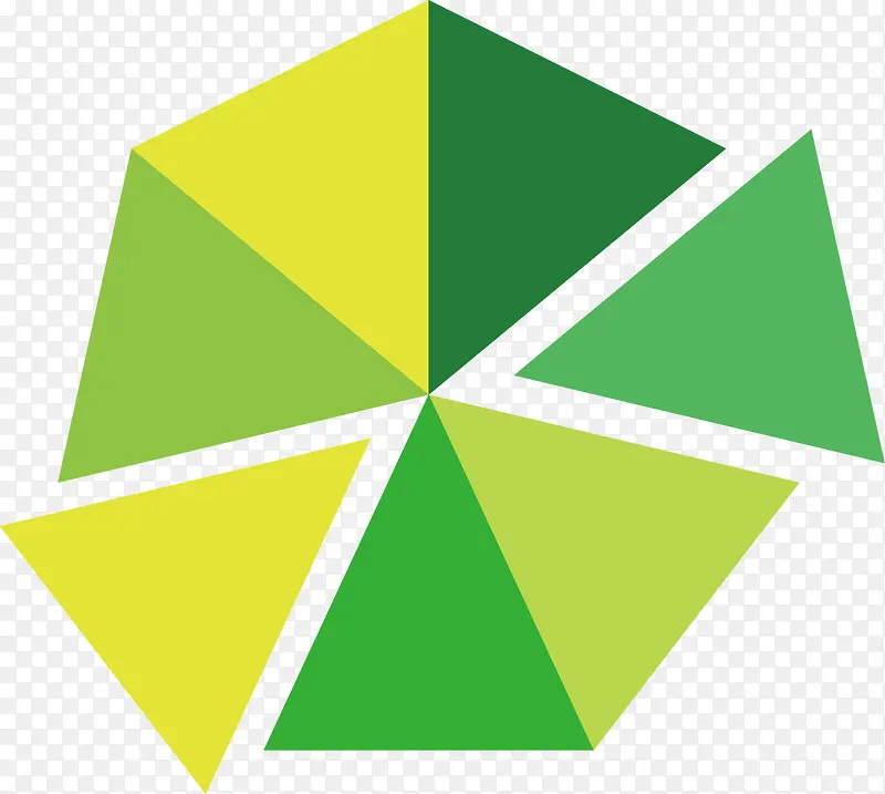 矢量创意设计七边三角形分布图PNG图片素材下载_图片编号9248407-PNG素材网