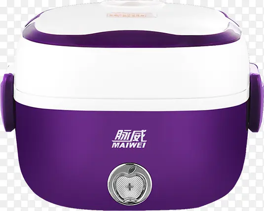 紫色饭盒电器设计包装
