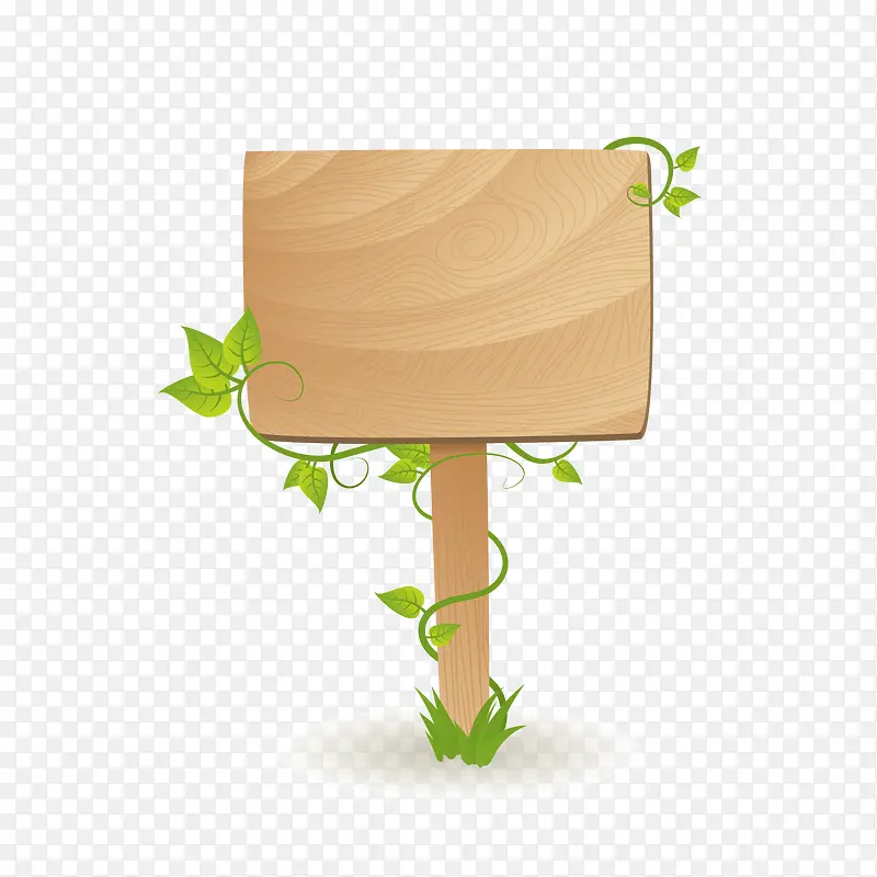 植物卡通木牌矢量图PNG图片素材下载_图片编号9252469-PNG素材网