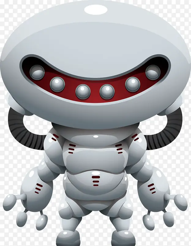 现代科技机器人PNG图