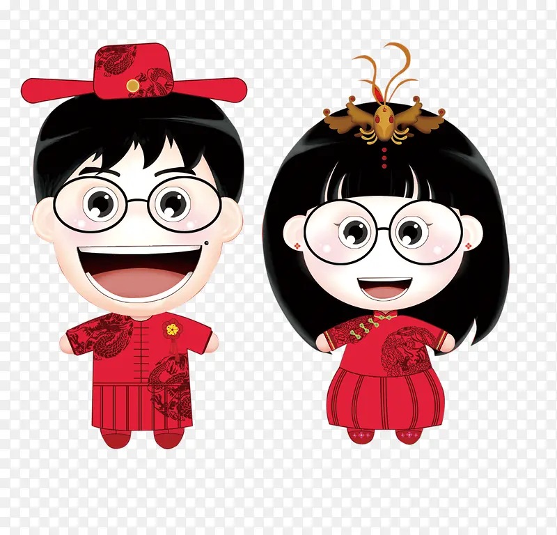 结婚公仔