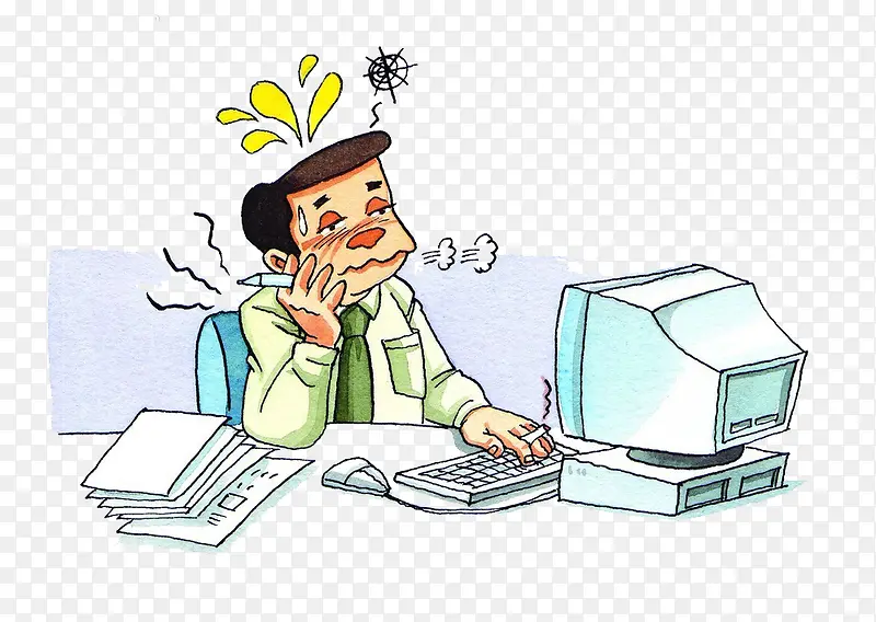 叹气的人PNG图片素材下载_图片编号9263032-PNG素材网