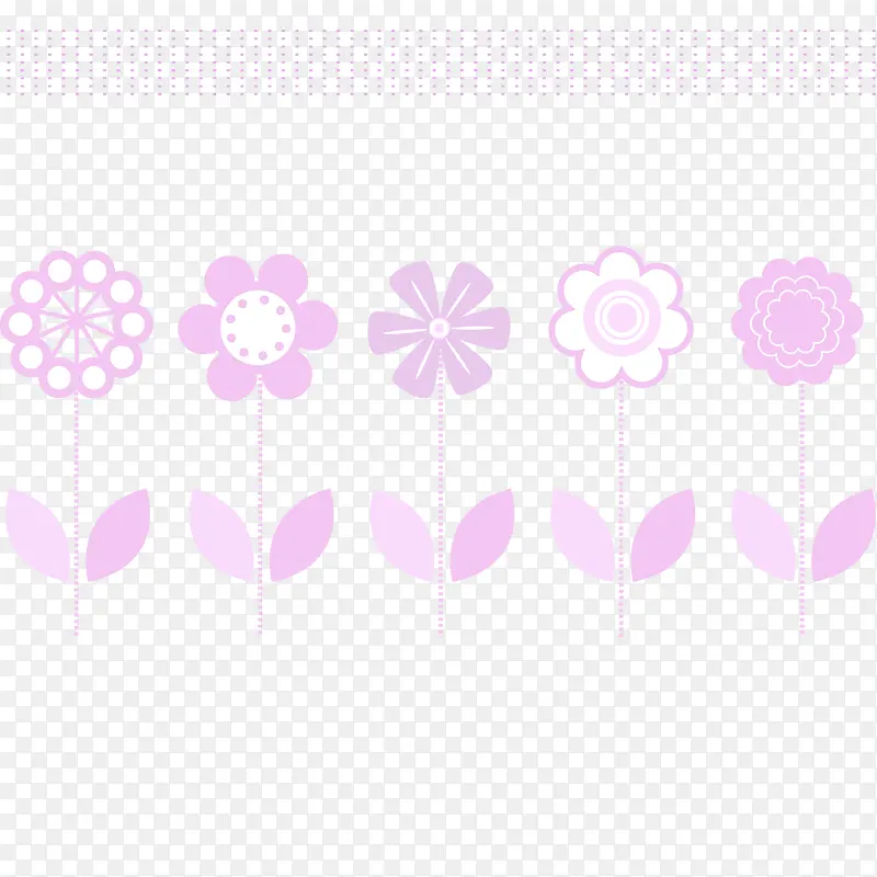 五朵小花朵