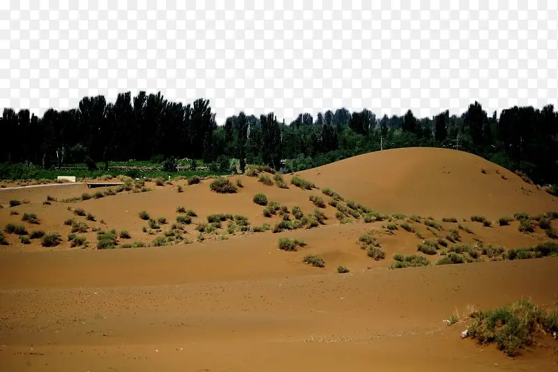 新疆库木塔格沙漠风景图片4
