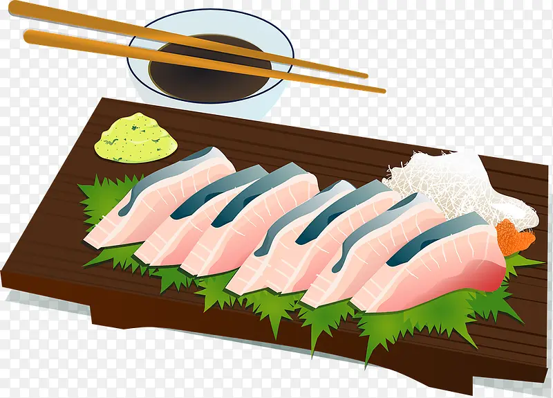 日式三文鱼片