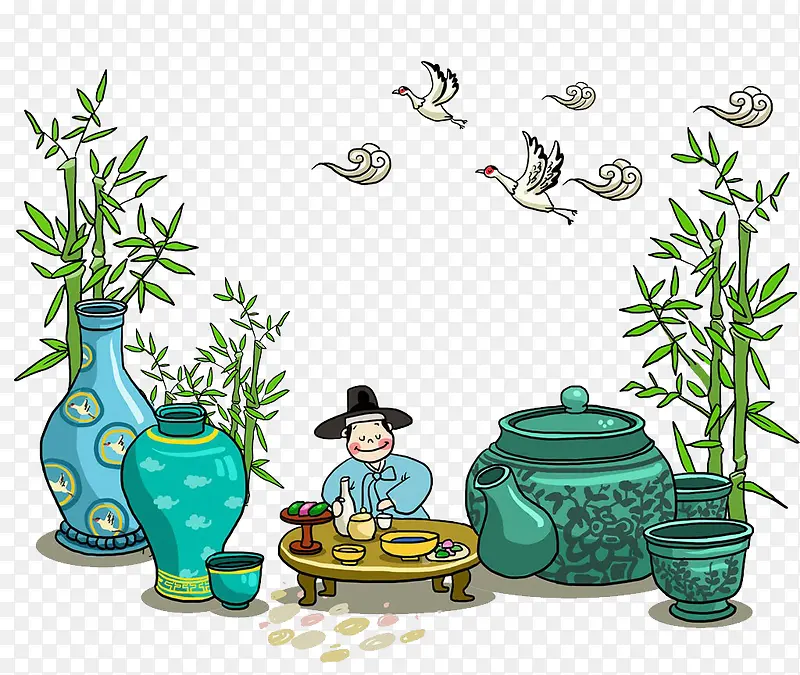 自酌自饮PNG图片素材下载_图片编号9277132-PNG素材网