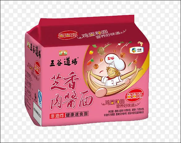 五谷道场芝麻肉酱面