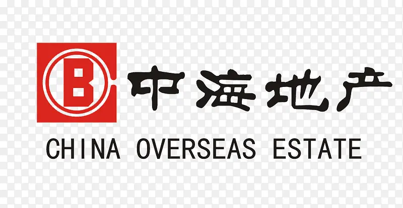 中海地产英文logo
