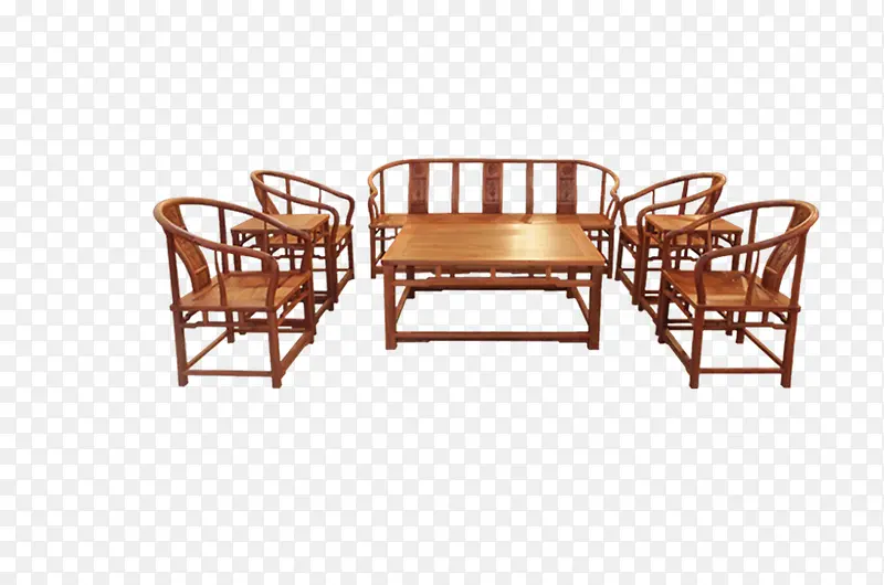红木家具 木制家具 圈椅沙发 PNG图片素材下载_图片编号9280042-PNG素材网